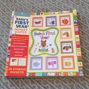 Baby’s First Year memory book